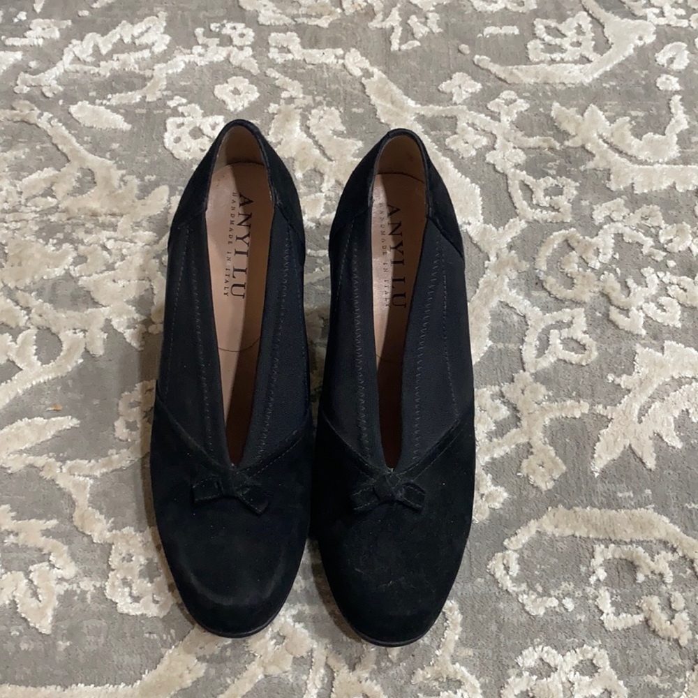 ANYI LU black heels Size 36 1/2 🖤🖤